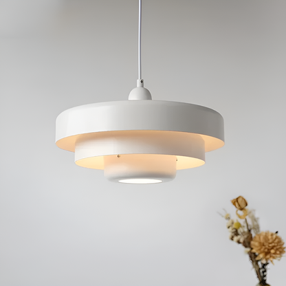 Retro Metal Hanging Lamp | Scandinavian Industrial Design