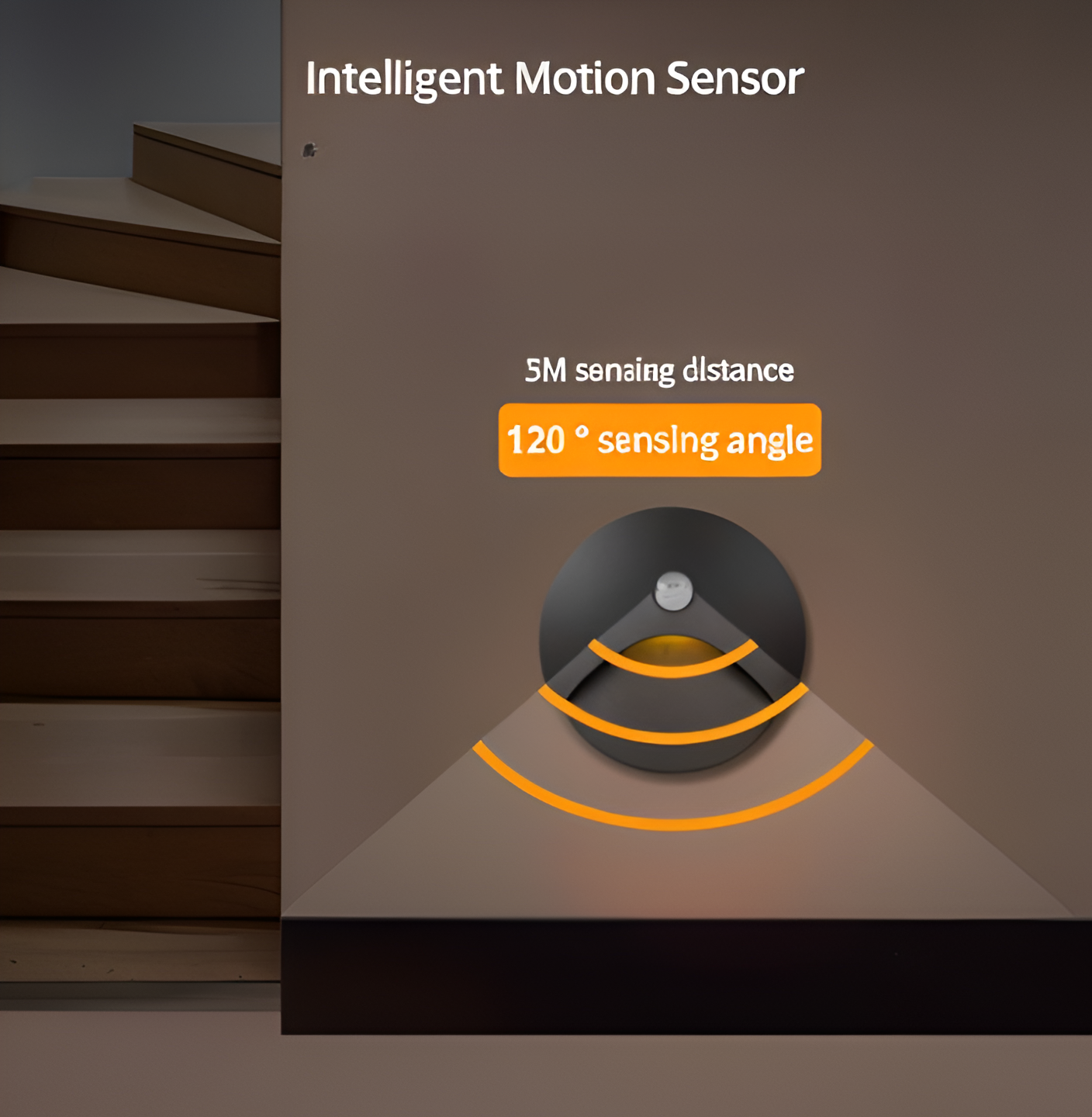 Lampa Ścienna IP65 Do Użytku Wewnątrz I Na Zewnątrz | Czujnik Ruchu