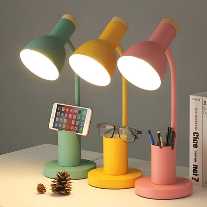 Nordic LED Table Lamp | With a Stylish Pen Holder