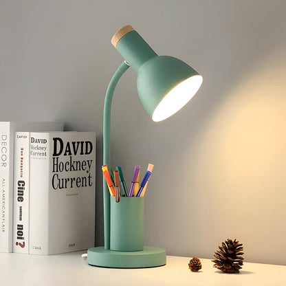 Nordic LED Table Lamp | With a Stylish Pen Holder