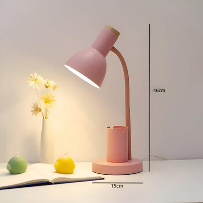 Nordic LED Table Lamp | With a Stylish Pen Holder