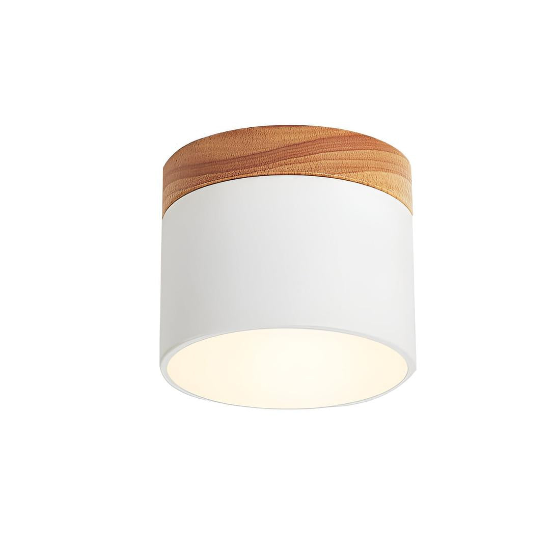 Surface-Mounted Cylindrical Ceiling Lamp | Vintage Style