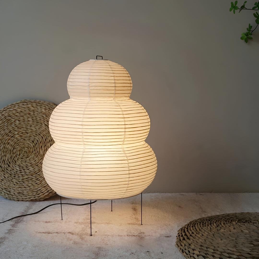 Paper Floor Lamp | Japanese Minimalism