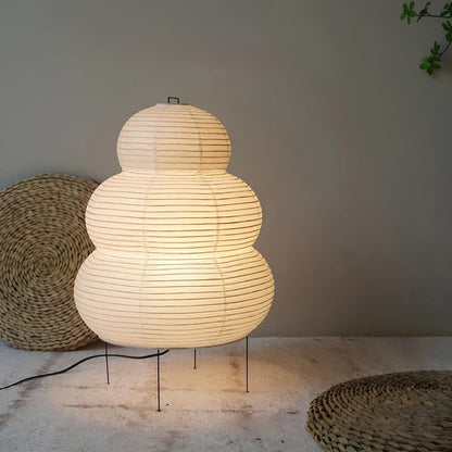 Paper Floor Lamp | Japanese Minimalism