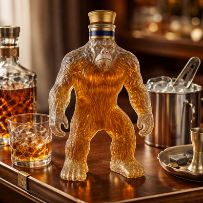 Karafka Dekoracyjna Figurka Sasquatch Styl Fantazyjny