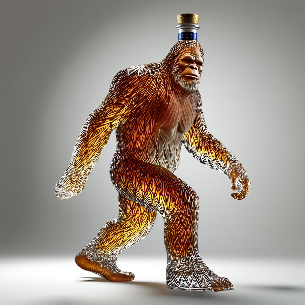 Karafka Dekoracyjna Figurka Sasquatch Styl Fantazyjny