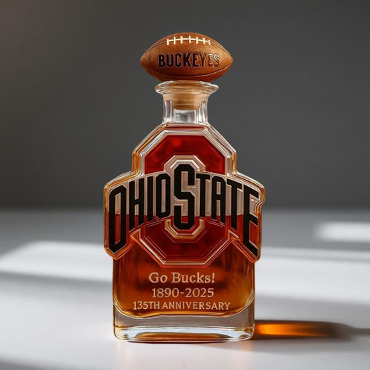 Decorative Glass Carafe Sports Bar Ornament