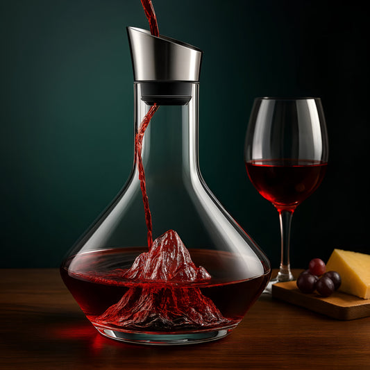 Glass Wine Decanter for Aerating Drink