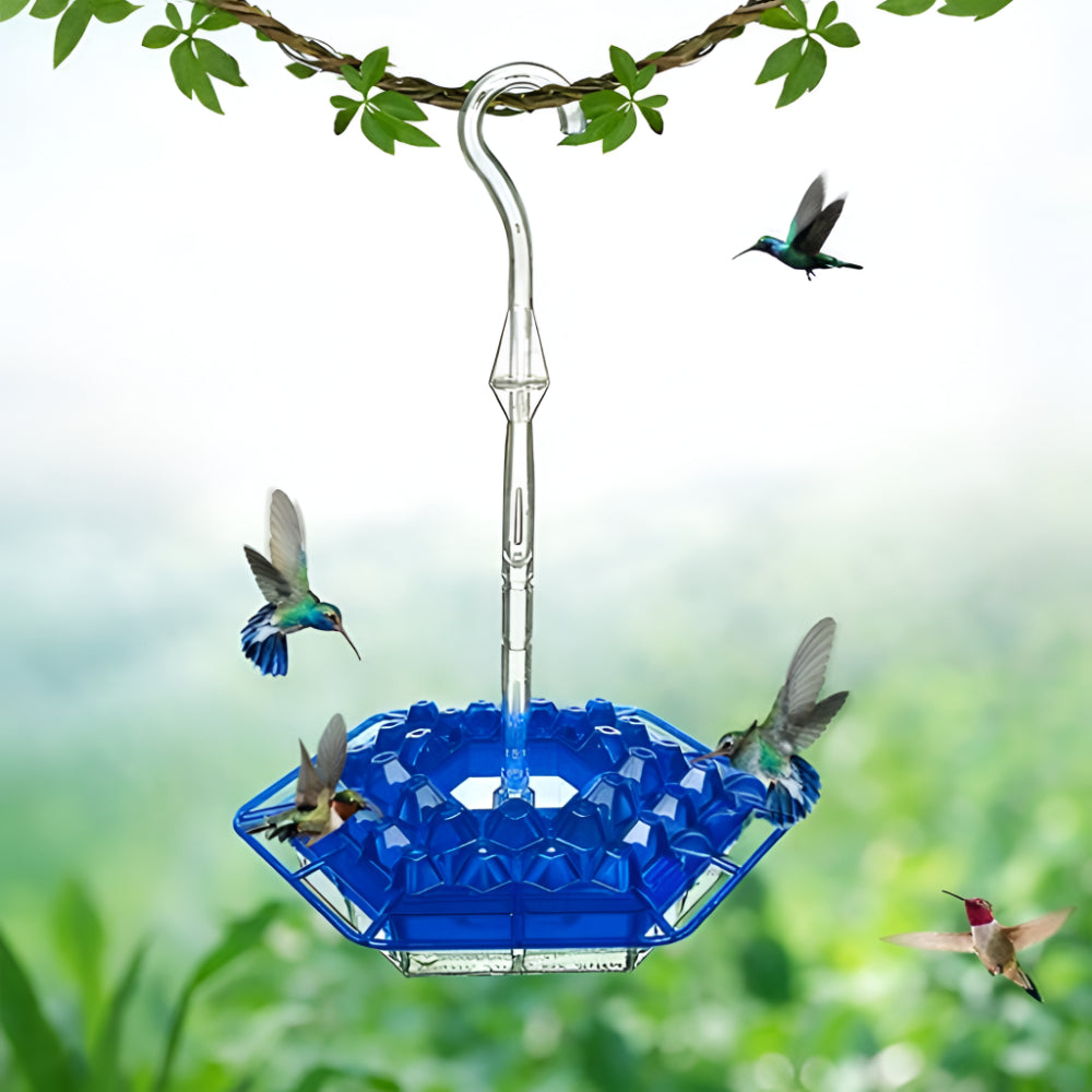 Karmnik Ptaków Koliber Wiszący Ogrodowy Plastikowy