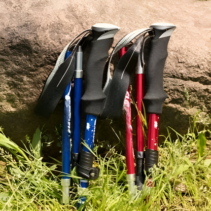 Kijki Trekkingowe Regulowane Składane Turystyka Górska