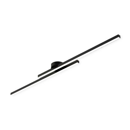 Aluminum Ceiling Lamp Semi-Recessed LED | Modern Minimalism