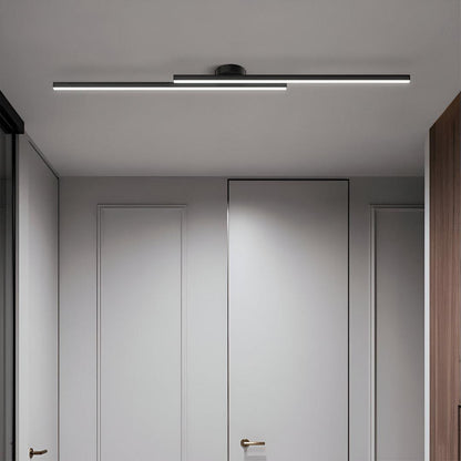 Aluminum Ceiling Lamp Semi-Recessed LED | Modern Minimalism