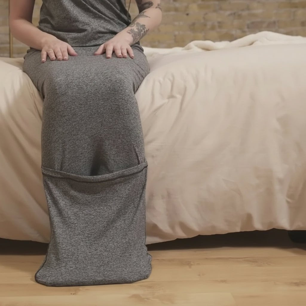 Koc Obciążeniowy Owijany Dorosłych Relaks Sen