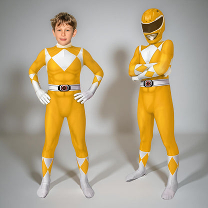 Kombinezon Dziecięcy Superbohater Kostium Maska Pełny Zestaw