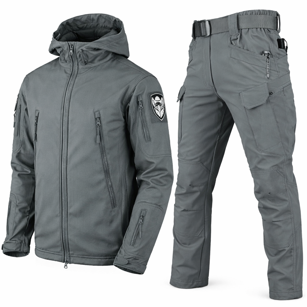 Komplet Odzieży Męskiej Outdoor Kurtka Spodnie