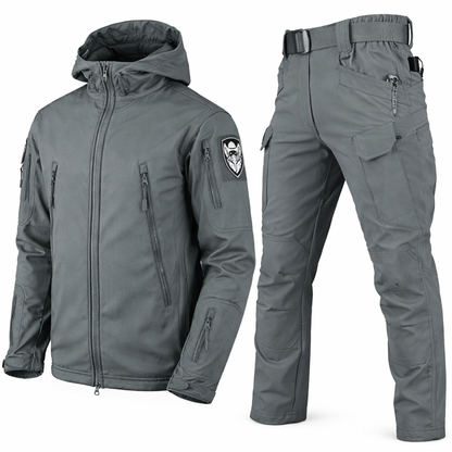 Komplet Odzieży Męskiej Outdoor Kurtka Spodnie