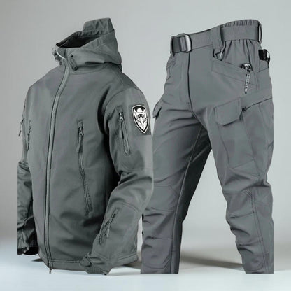 Komplet Odzieży Męskiej Outdoor Kurtka Spodnie