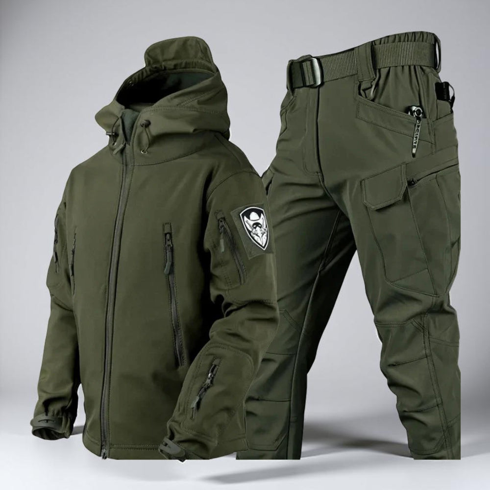 Komplet Odzieży Męskiej Outdoor Kurtka Spodnie