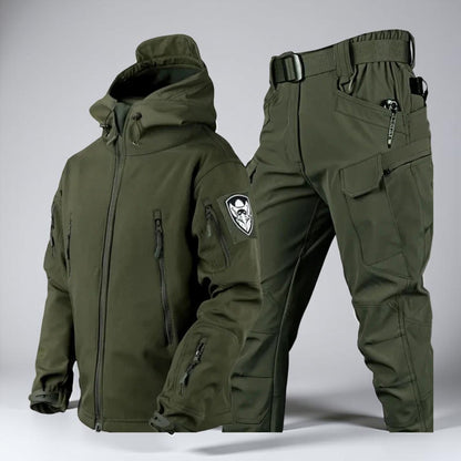 Komplet Odzieży Męskiej Outdoor Kurtka Spodnie