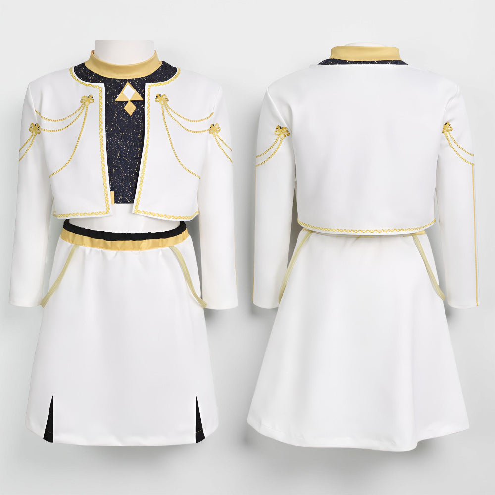 Kostium Dziecięcy Sceniczny Zestaw Taneczny Spódnica Bluza