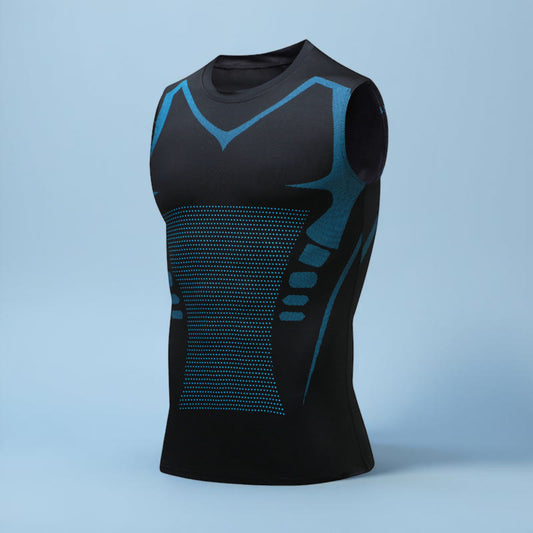 Men's Shirt Shaping Silhouette Sleeveless Sportswear