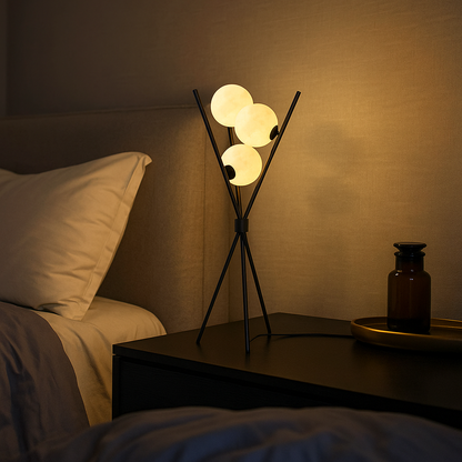 Lampa Księżycowa LED Stołowa I Podłogowa | Nowoczesna