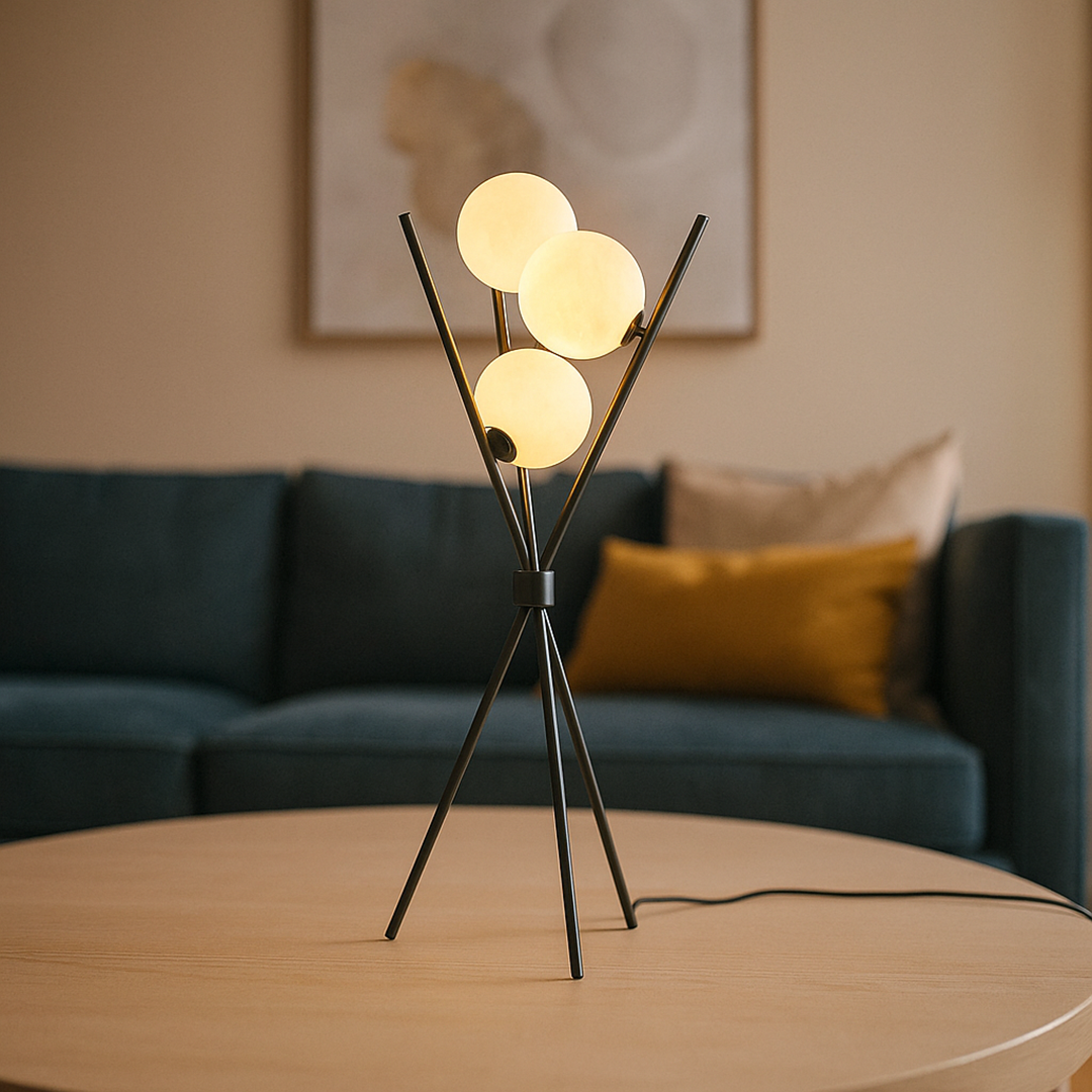 Lampa Księżycowa LED Stołowa I Podłogowa | Nowoczesna