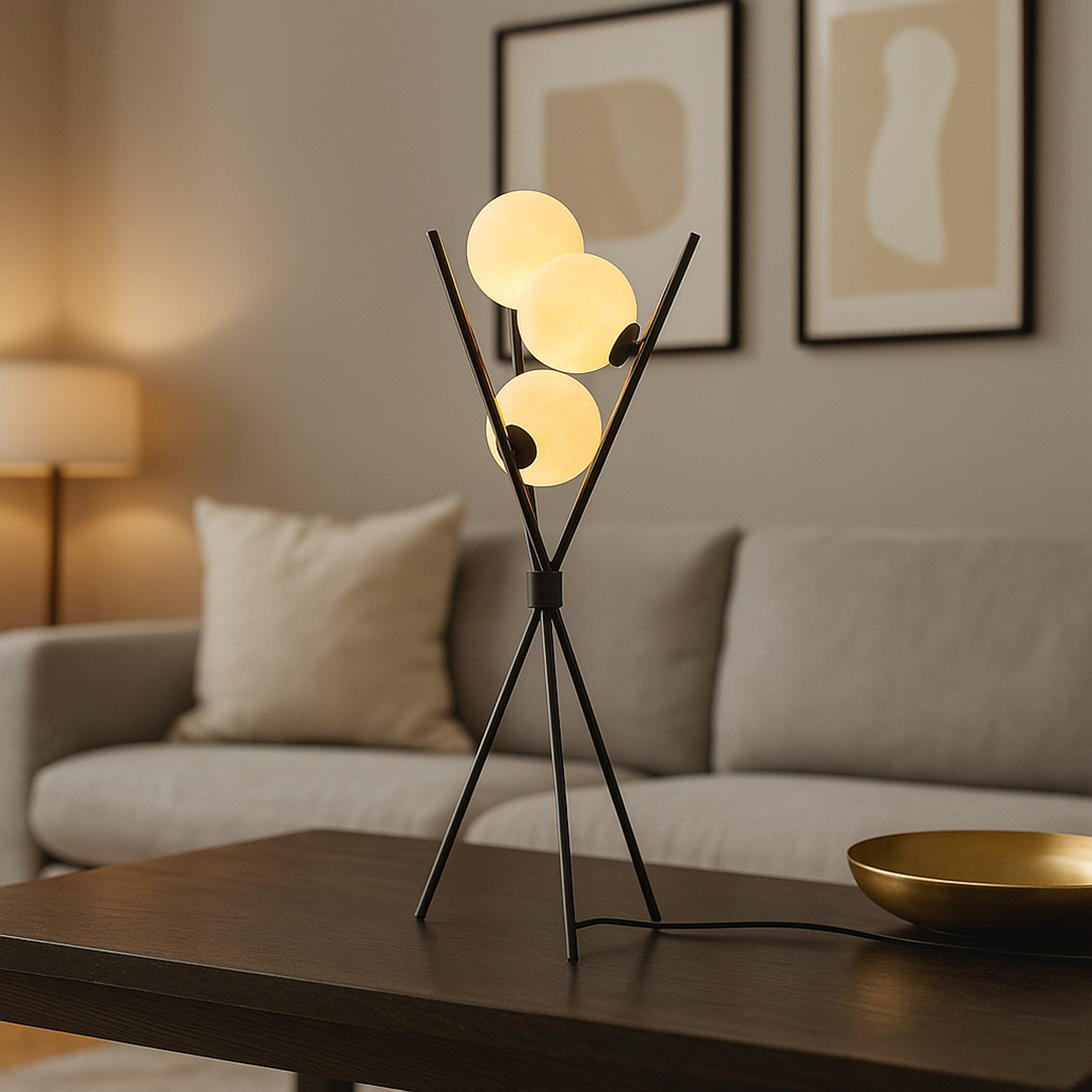 Lampa Księżycowa LED Stołowa I Podłogowa | Nowoczesna