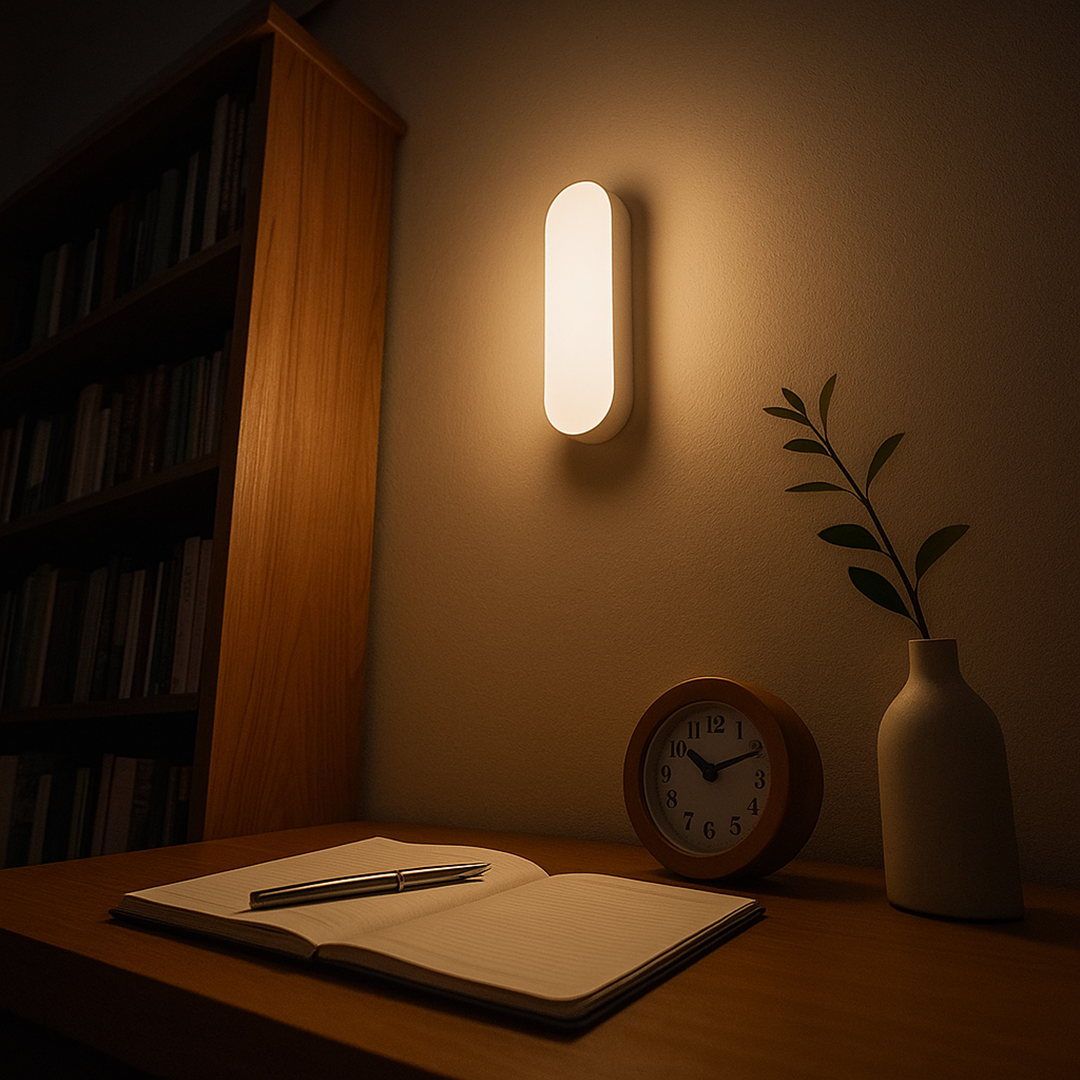 Lampa Ścienna LED Z Ładowaniem USB | Czujnik Ruchu