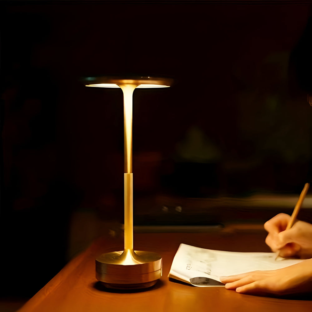 Electric Wireless Table Lamp Adjustable Brightness Modern