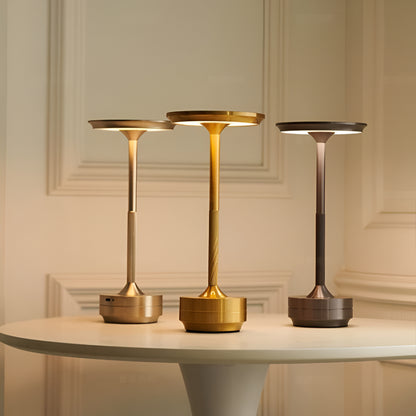 Electric Wireless Table Lamp Adjustable Brightness Modern