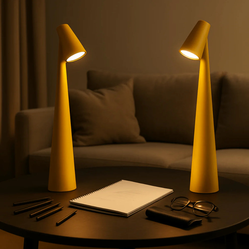 Wireless Metal LED Table Lamp