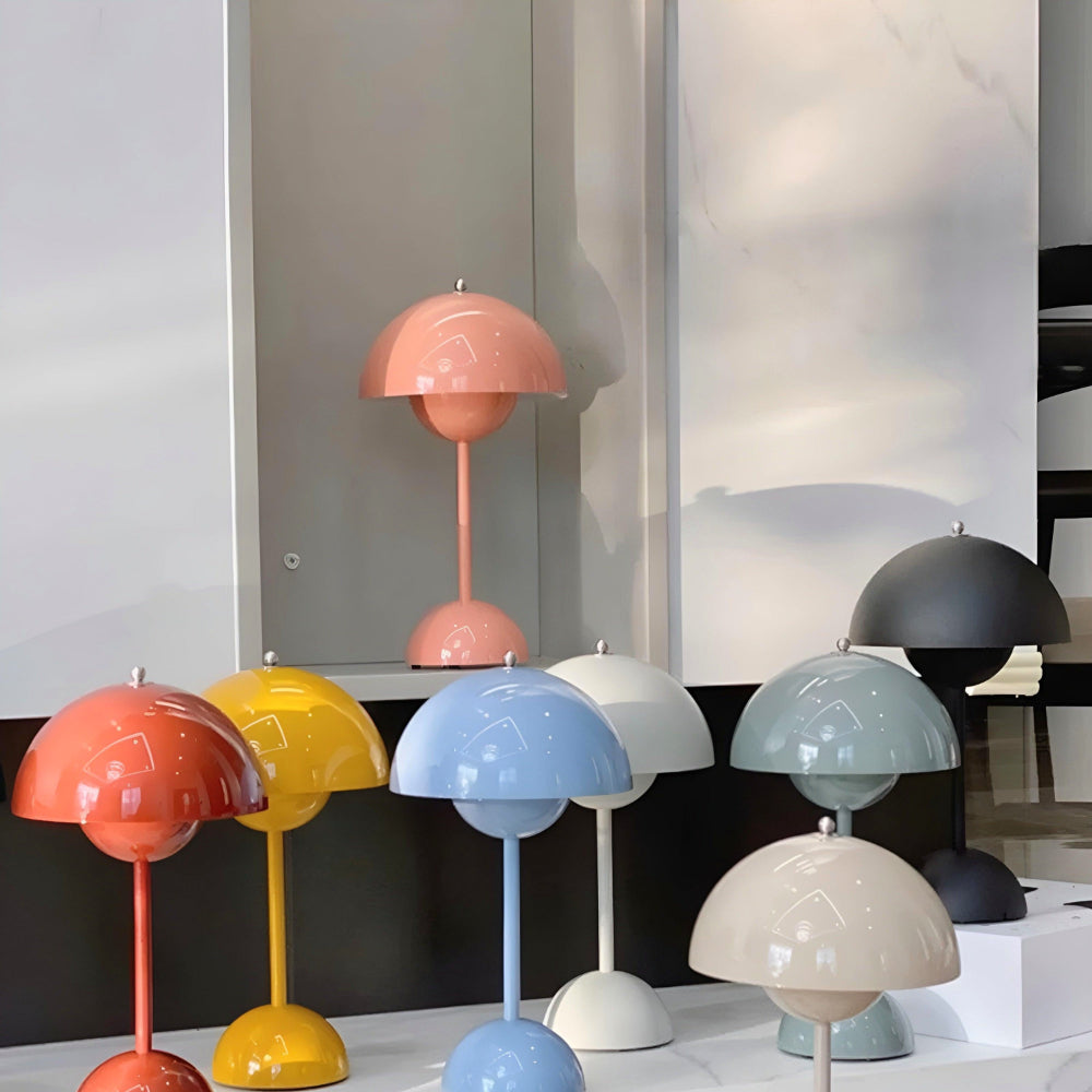 Scandinavian Metal Dimmable LED Table Lamp