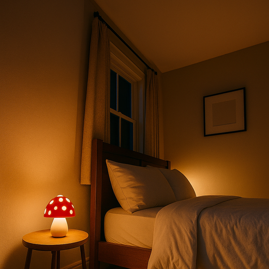 Lampa Stołowa W Kształcie Grzyba LED | Ściemniana