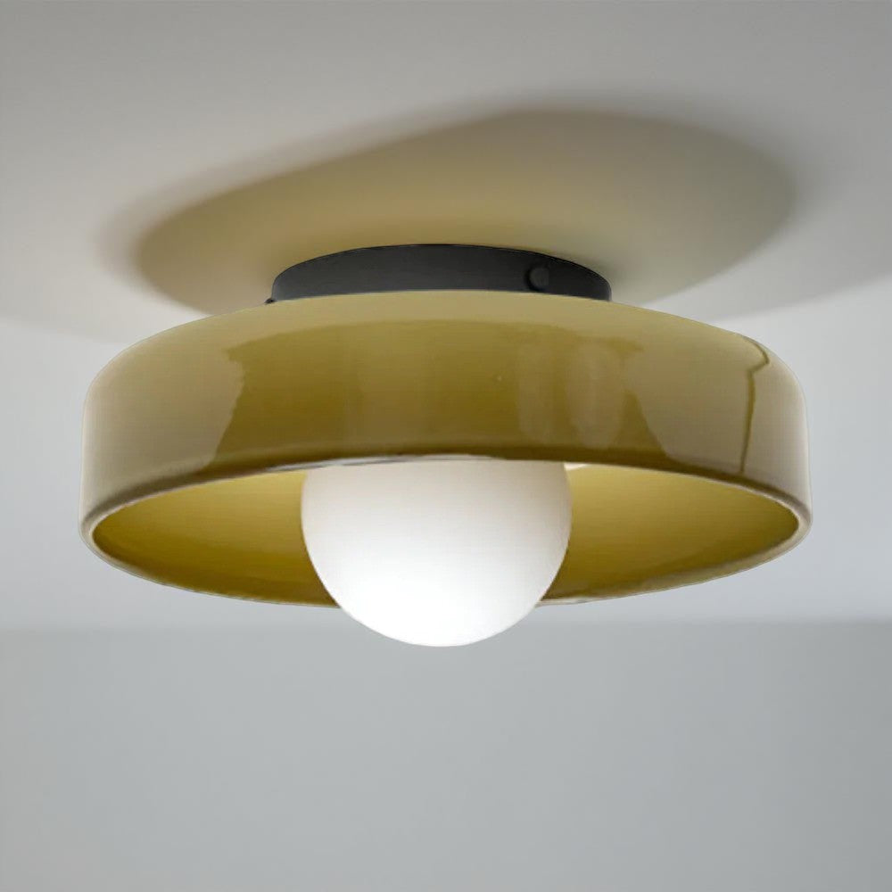 Round Modern LED Ceiling Lamp Living Room Bedroom