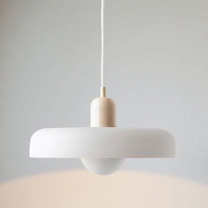 Adjustable Glass Hanging Lamp Bauhaus Style Modern