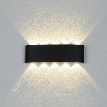 Minimalist Indoor Outdoor Wall Lamp LED