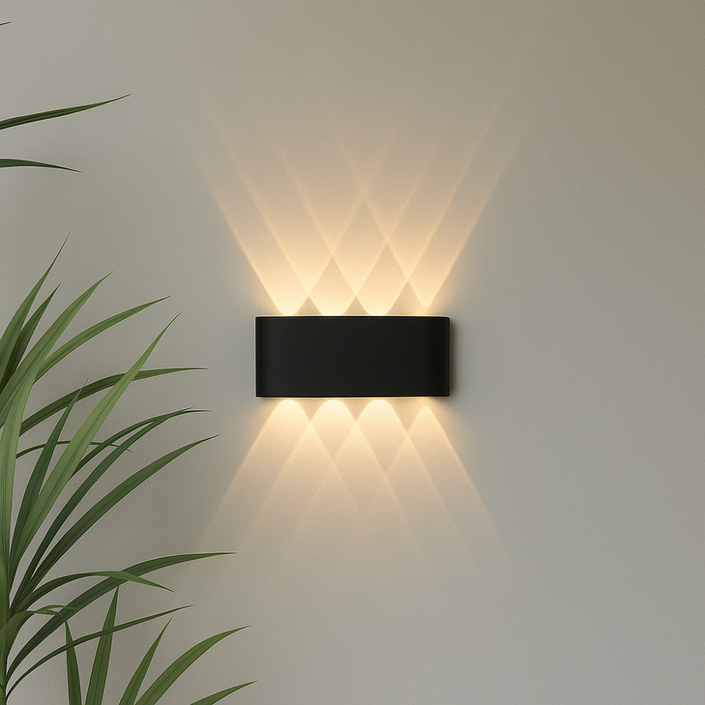 Minimalist Indoor Outdoor Wall Lamp LED