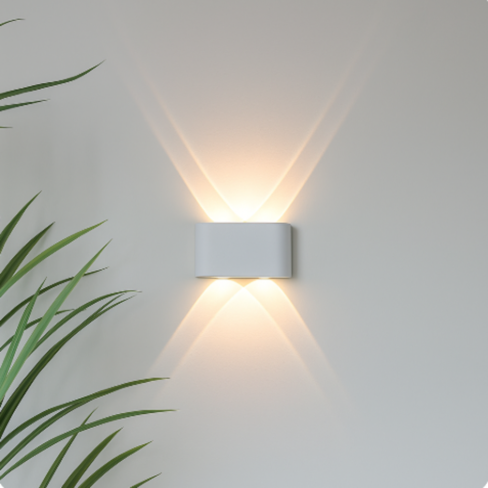 Minimalist Indoor Outdoor Wall Lamp LED