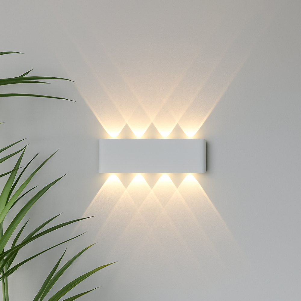 Minimalist Indoor Outdoor Wall Lamp LED