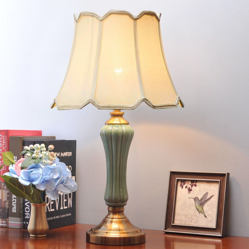 Vintage Classic Brass Table Lamp Interiors