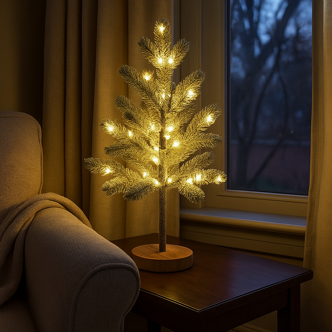 Lampka Nocna Choinka | Dekoracyjna Symulacja