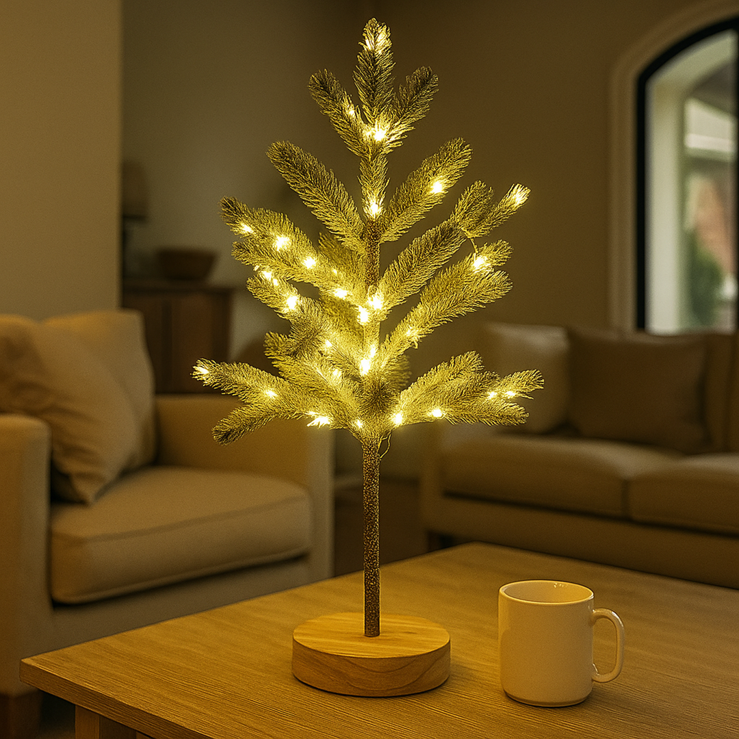 Lampka Nocna Choinka | Dekoracyjna Symulacja