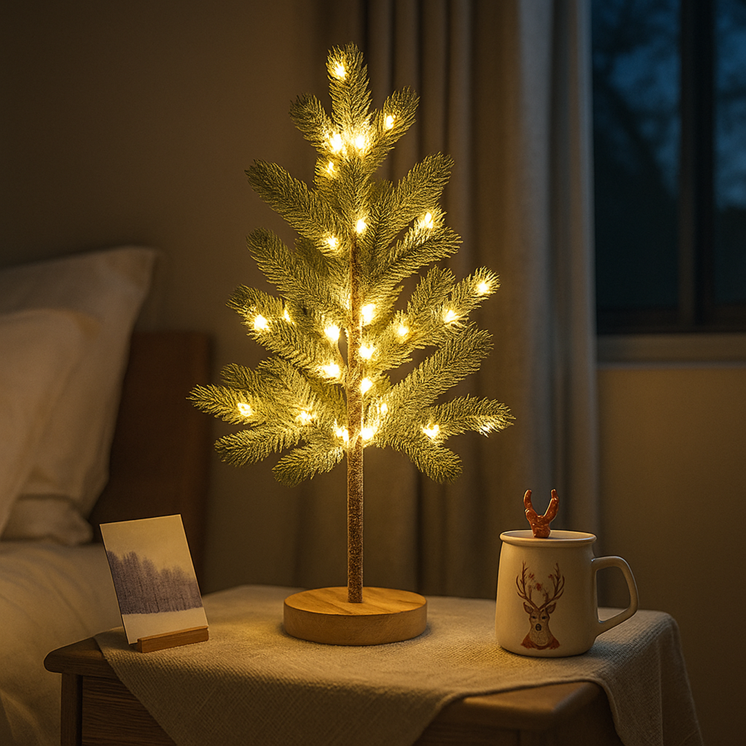 Lampka Nocna Choinka | Dekoracyjna Symulacja