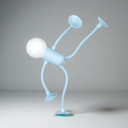 LED Decorative Night Lamp Flexible Figurine with Suction Cup