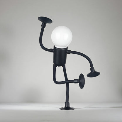 LED Decorative Night Lamp Flexible Figurine with Suction Cup