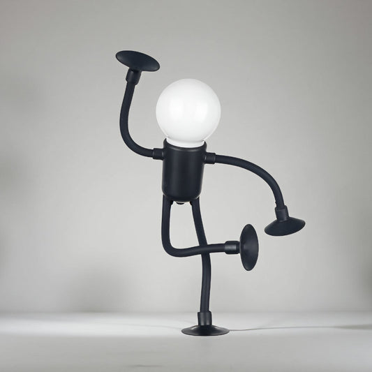 LED Decorative Night Lamp Flexible Figurine with Suction Cup