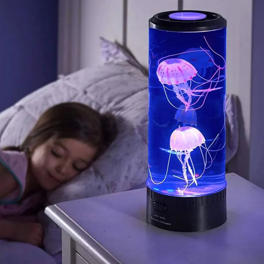 LED Night Lamp Jellyfish Decorative Bedroom