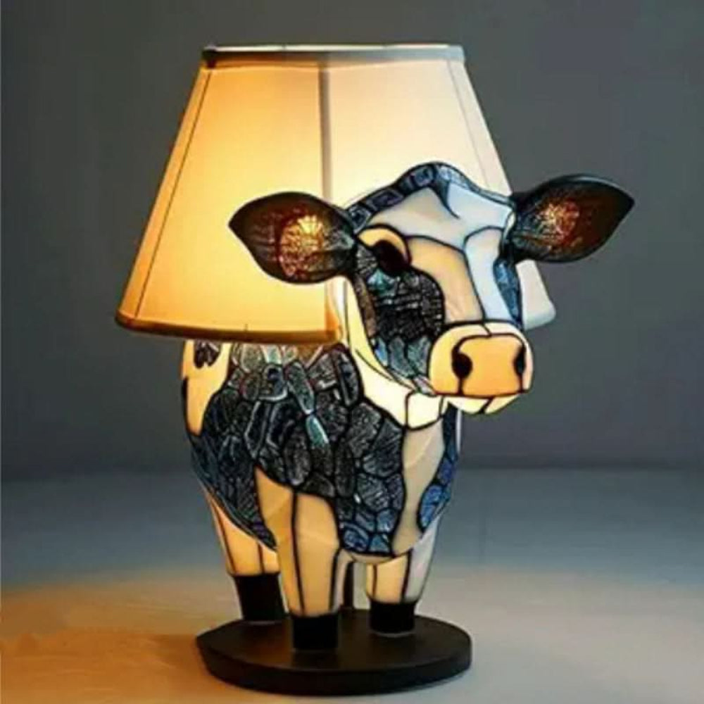 Dog Lamp LED Decorative Figurine for Interiors