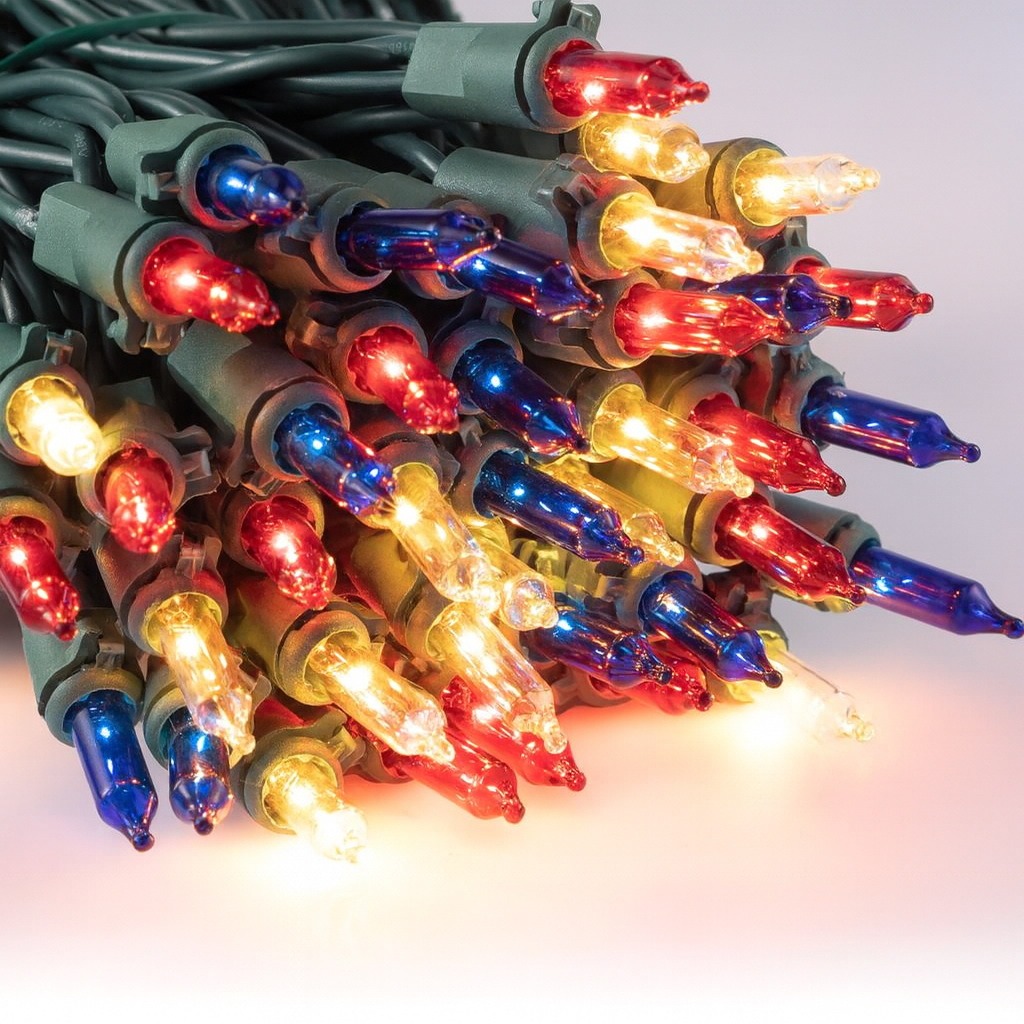 Lampki Choinkowe LED Wewnętrzne Ciepłe Do Dekoracji